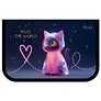 Пенал 1отд. "The Star Cat" 20*13см, ламин.картон, инд.уп.