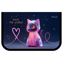 Пенал 1отд. "The Star Cat" 20*13см, ламин.картон, инд.уп.