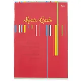 Тетрадь в клетку Hatber, "Лазурный берег", А4, 96 листов, в ассортименте