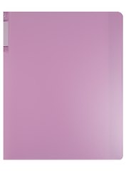 Папка A4 60ф "Gems" розовый, пластик 0,7мм