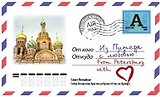 Магнит Конверт Спас-на-крови, МКСПб-02