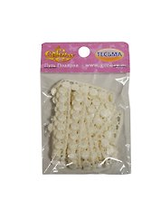 Декор тесьма-гипюр Ожерелье (00009484) (2м20см) (кремовый) (упаковка)