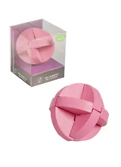 Головоломка 3D деревянная Фуксия (15-MITOYS-MT6871) (3+) (упаковка)