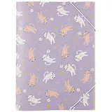 Папка на резинке А5 "Котики"