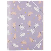 Папка на резинке А5 "Котики"