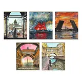 Тетрадь 48л кл. "Санкт-Петербург" мелов.картон, мат.ламинация, выб.лак, запечат.оборот, полноцв.печать, скругл.углы, ассорти