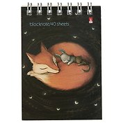 Блокнот «Волшебные лисы», клетка, 40 листов, А7