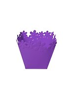 Горшок оцинкованный фиолетовый (139746) (10х11см)