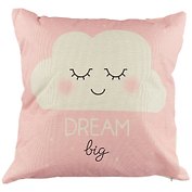 Подушка Облачко Dream big (43х43) (текстиль)