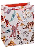 Пакет подарочный бумажный А4 "Сute dinos", детский - 1