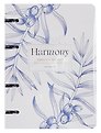 Тетрадь на кольцах «Harmony. Ветка на айвори» 80 листов в клетку, А5, сменный блок - Be Smart