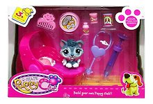 Игровой Набор Клуб Забав. Животн. S1 Клиника с ЛуЛу (2108/9-123) (3+) (коробка)