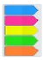 Закладки самоклеящиеся 12*44мм 5цв*100л "Neon Arrows", ErichKrause - 1