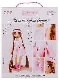 Набор для шитья Интерьерная кукла Синди 18*22,5*2,5см