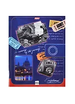 Тетрадь 48л кл. "Путешествие" офсет, полимерн.обложка, ассорти, Hatber