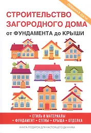 Строительство загородного дома. От фундамента до крыши.