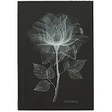 Записная книжка А6+ 64л тчк. "Flower. 1" интегр.переплет, ламинация soft-touch