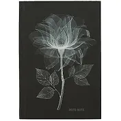 Записная книжка А6+ 64л тчк. "Flower. 1" интегр.переплет, ламинация soft-touch