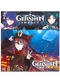 Набор магнитов Genshin Impact (3 шт) - 0