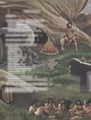 ЭНЦИКЛОПЕДИЯ. ХОЧУ ВСЁ ЗНАТЬ. красная. ДОИСТОРИЧЕСКИЙ МИР - 1