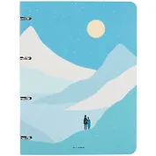 Тетрадь на кольцах в клетку Be Smart, Freedom, А4, 120 листов