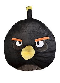 Декоративная подушка Angry Birds Черная птица / Black bird (ABB12) (30х25)