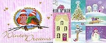 Наб. салф. для декупажа Новогодние птицы/Снеговик и домики (3620/045000) (2шт)