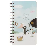 Блокнот «Cat & life», 196 страниц, 10.5 х 18.5 см