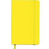 Блокнот А5,96л Joy Book: Лимонный 7Б, искусс. кожа, ляссе, резинка БДБЛ5962913