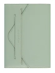 Ежедневник недат. А5 160л "Наппа экстра" оливковый, кожзам, тв.переплет, обл.поролон, блинтовое тиснение, клапан в петле, офсет, ляссе