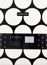 Книга для записей 12*17 96л лин. "CHARM" 7Бц, брошь ручн.работы, к/к, ART-BLANC