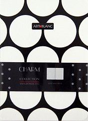 Записная книжка «Charm» А6, 96 листов в линейку, Art-blanc
