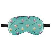 Маска для сна Kitty balerina мятная (пакет)