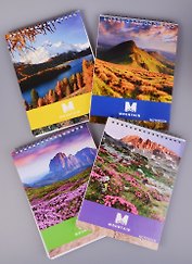 Блокнот "Mountain" А5 80 листов клетка