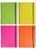 Тетрадь общая «Glance neon», 80 листов в клетку, А4, в ассортименте - Erich Krause - 1