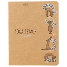 Тетрадь общая «Animals Yoga», 48 листов в клетку, А5, в ассортименте - Hatber