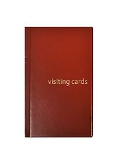 Визитница 60 карточек, бордо, Panta Plast