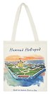 Сумка Нижний Новгород Стрелка (акварель) (текстиль) (106-2-76A-1)