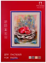 Папка для пастели "Пастельный класс" А4 4цв. 8 л.