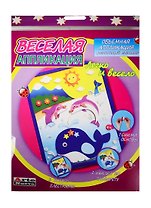 Набор Веселая аппликация Кит (DT-1008 new) (д/дет. творч.) (3+) (упаковка) (Arte Nuevo)