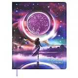 Дневник школьный Феникс+, "Девушка и луна"