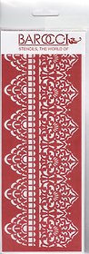 Трафарет универсальный Кружевной край (ТУ-06) (8,5х23)