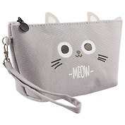 Косметичка на молнии Кошка Meow (20х11) (текстиль) (ПВХ бокс)