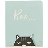 Тетрадь в клетку Academy Style, "Игривый кот", 48 листов, в ассортименте