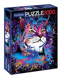 Пазл «Рысь» 2000 элементов, Hatber