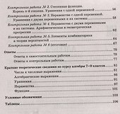 Алгебра: самостоятельные и контрольные работы: 9 класс - 2