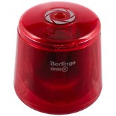 Точилка электрическая 1 отверстие, пластик, Berlingo, в ассортименте - 1