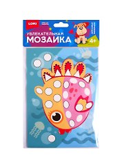 Набор для творчества LORI Увлекательная мозаика (набор малый) Рыбка Км-007