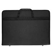 Папка на молнии А3 "Вдохновение" ткань, с ручками, карман на молнии, Канцбург