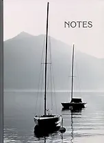 Книга для записей А4 160л кл. "В заливе" 7БЦ, глянцевая ламинация